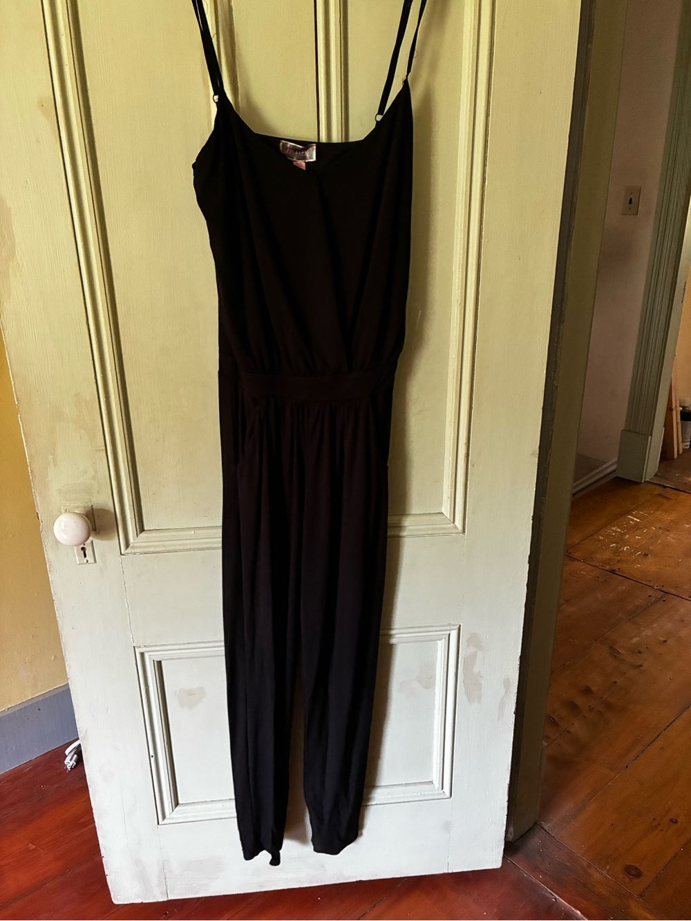 Lipsy Black V-Notch Neck Jumpsuit